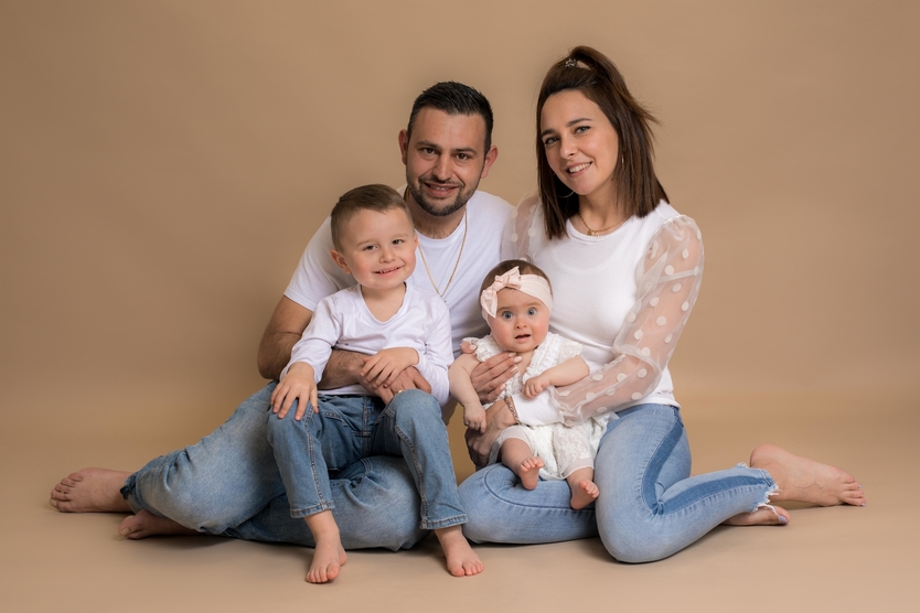 shooting famille studio cognin
