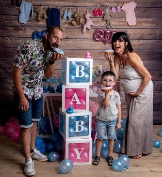 photo baby shower