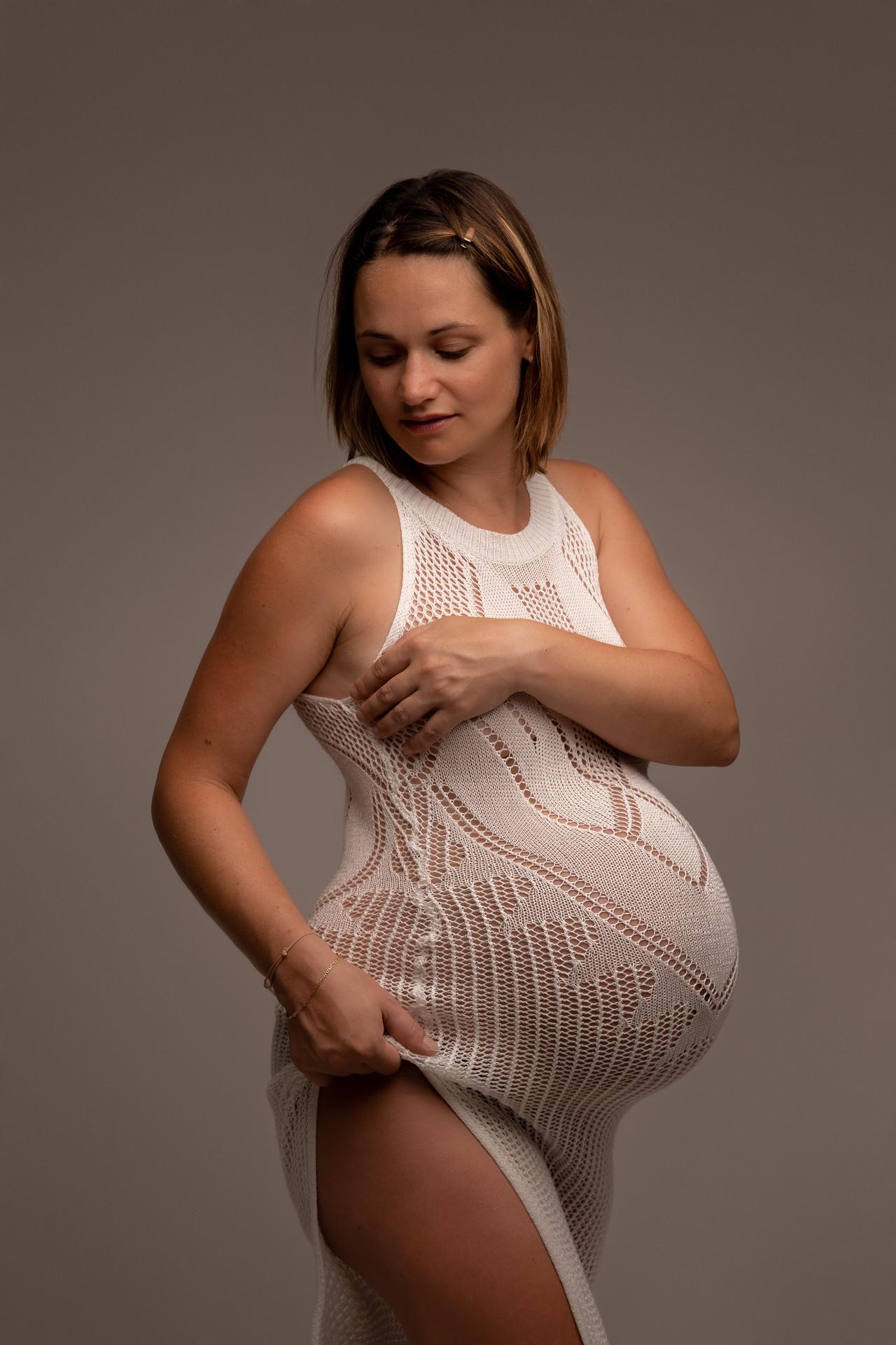 Les shooting grossesse au studio