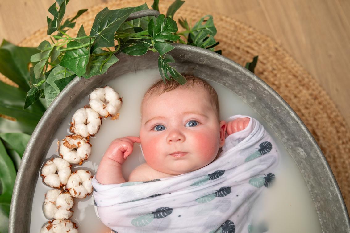 Les bains de lait fleuris au studio photos de Cognin