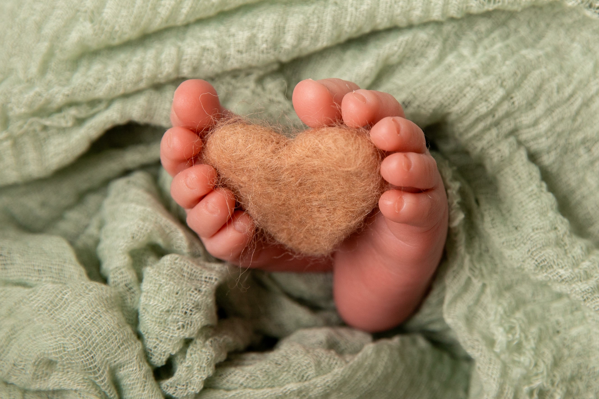 Les photos de naissance au studio